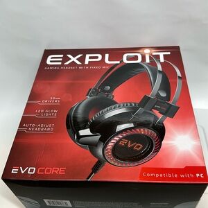 Exploit Gaming Headset with Fixed Mic